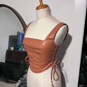 Altar'd State Terracotta Corset Top